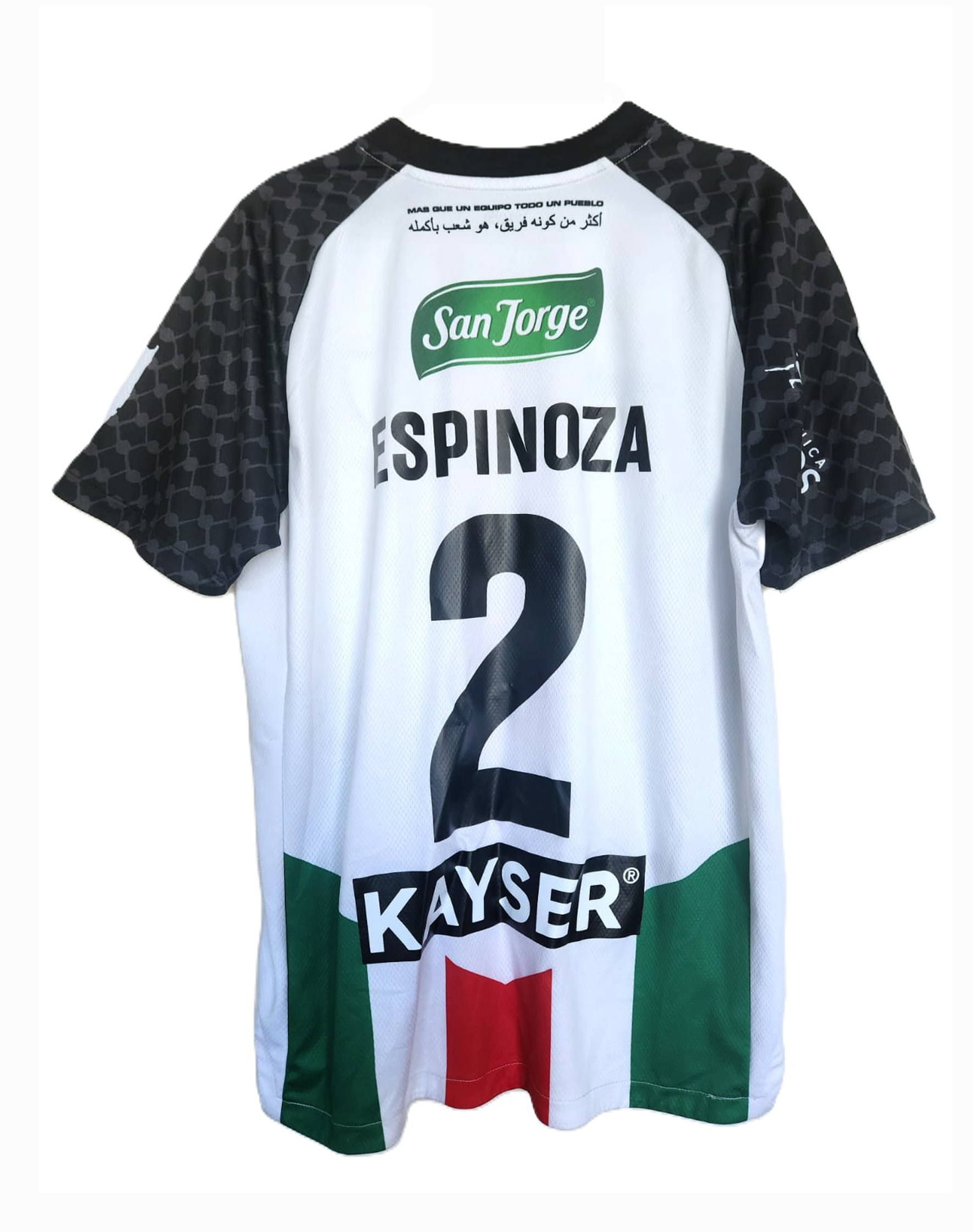 Camiseta Vicente Espinoza Palestino 2025